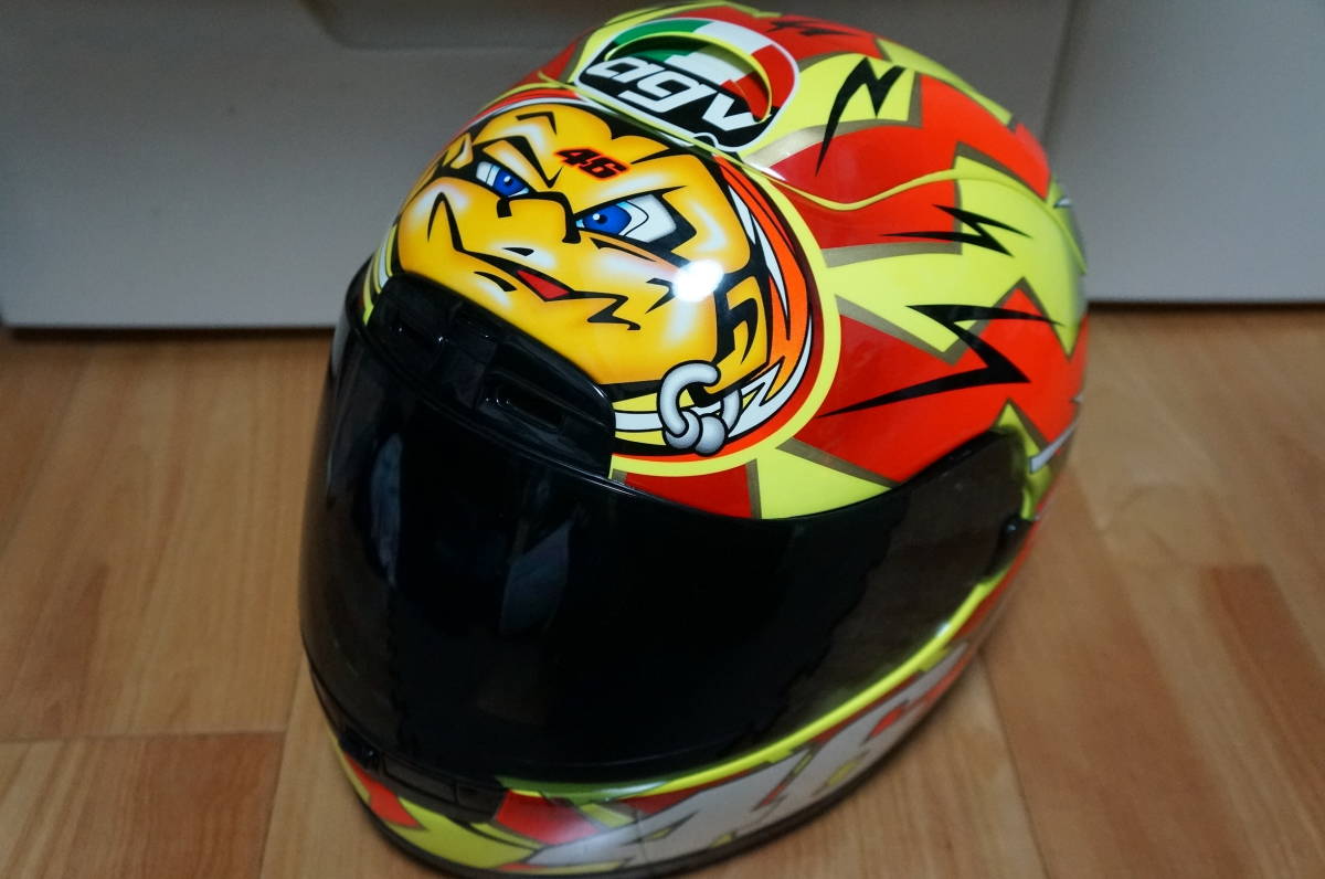 【最新作，限定SALE】 激レア agv X-VENT バレンティーノ ロッシ Valentino Rossi 選手 レプリカ ナストロ アズーロ イタリア製 内装修理済 検 Arai SHOEI(Lサイズ)｜売買されたオークション情報、yahooの商品情報をアーカイブ フルフェイス（オンロード用）