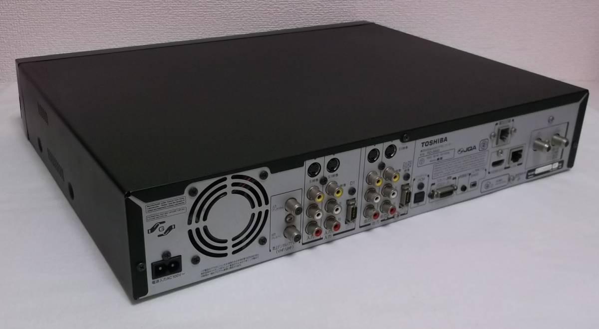 お買い得，最新作 ▲ 東芝 HDD/DVDレコーダー VARDIA 【RD-S600】 動作品 (2番組録画) ▼
