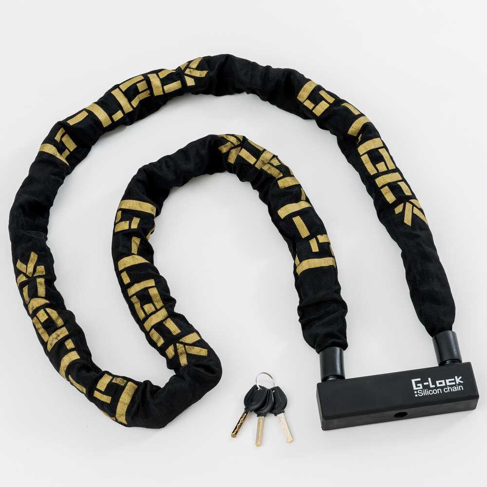【最新作，正規品】 g-lock 2200mm 定価11400円 バイク チェーンロック 山城 盗難防止用極太チェーン 盗難防止用 シリコンチェーンロック 3(ワイヤーロック、チェーンロック)｜売買されたオークション情報、yahooの商 ワイヤーロック、チェーンロック