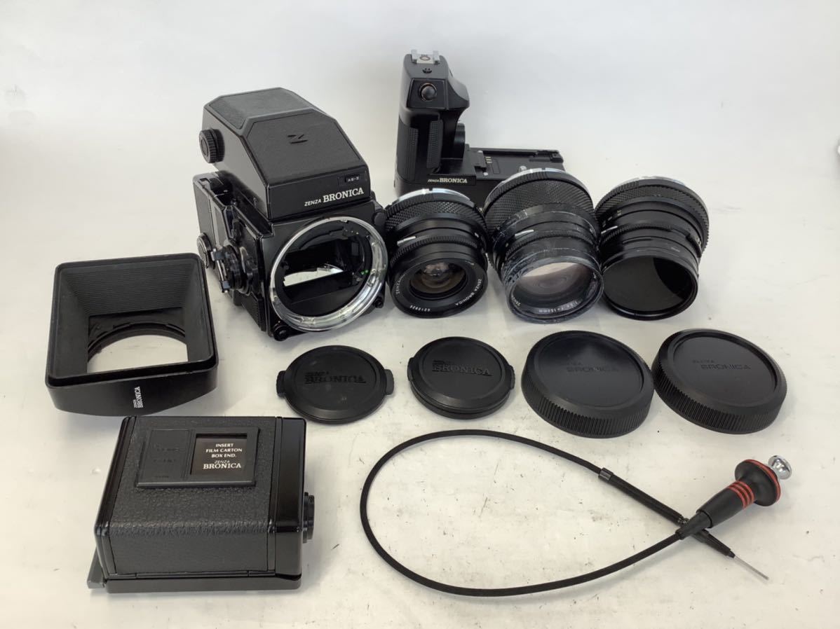BRONICA ZENZA ETR Bronica + AE Film ETRSi Medium 75mm Format Zenza