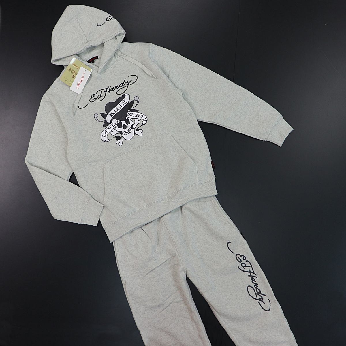 エドハーディー Edhardy メンズ 軽量 保温 肉厚裏起毛 スウェット 上下セット セットアップ Set Seted1362b Ivo M 一 四 壱 Qwer スウェット 売買されたオークション情報 Yahooの商品情報をアーカイブ公開 オークファン Aucfan Com