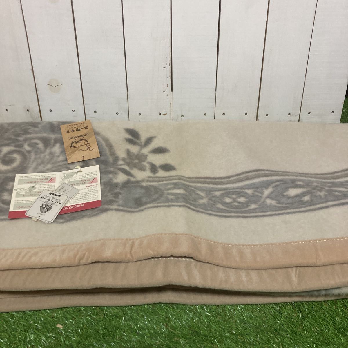 ニッケ毛布 ウール毛布 純毛 毛100％ カシミヤ入り 140x200cm｜Yahoo
