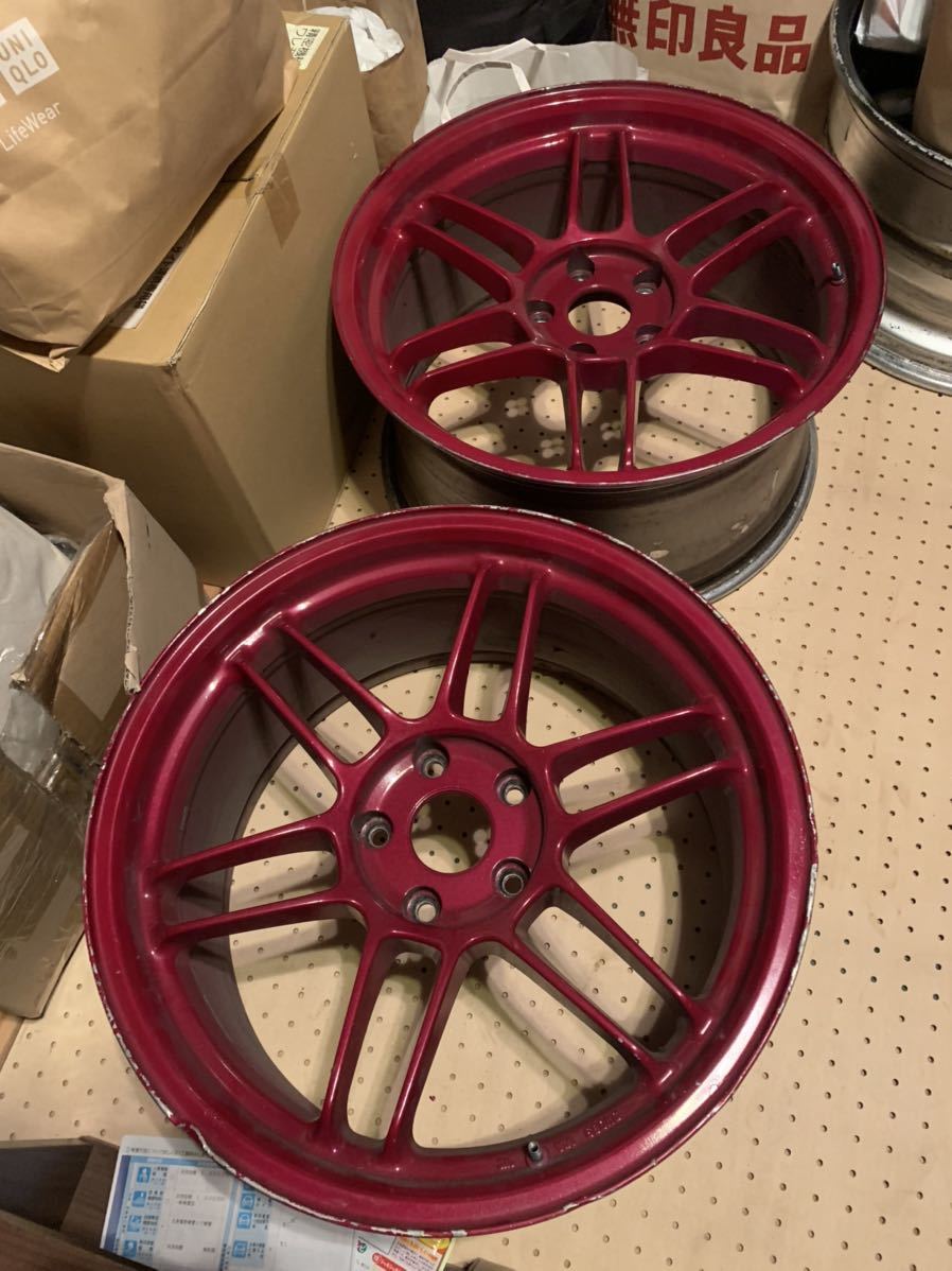  ENKEI RPF1 AME トレーサー 18インチ 9.5J+38 2本 ドリケツ エンケイ シルビア チェイサー jzx100 S15 S14 廃盤 JDM USDM スタンス(5穴)｜売買されたオークション情報、yahooの商品情報をアーカイブ公開 - オ 5穴