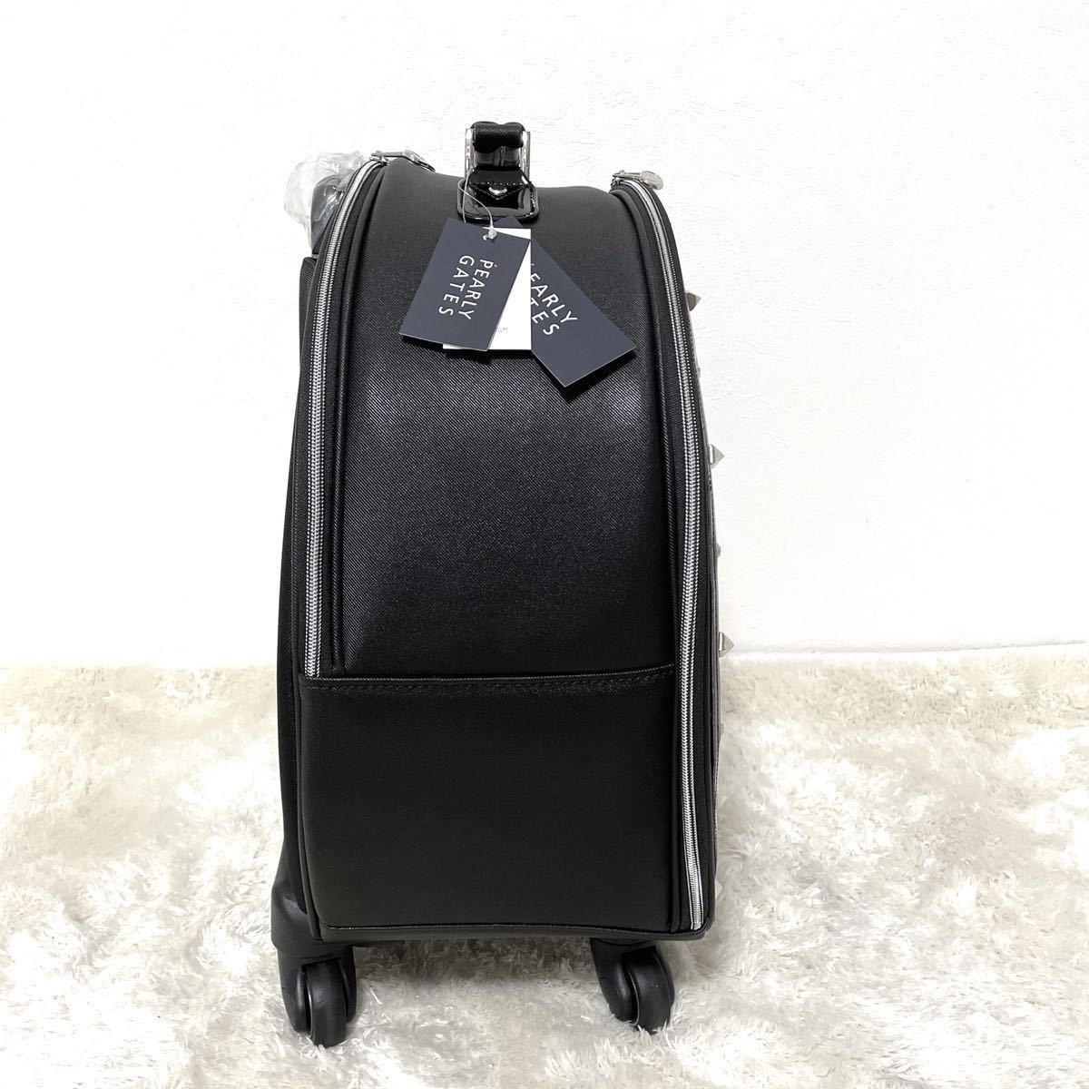 新品☆パーリーゲイツ▽キャリーバッグ▽スマイリー▽ブラック▽国内