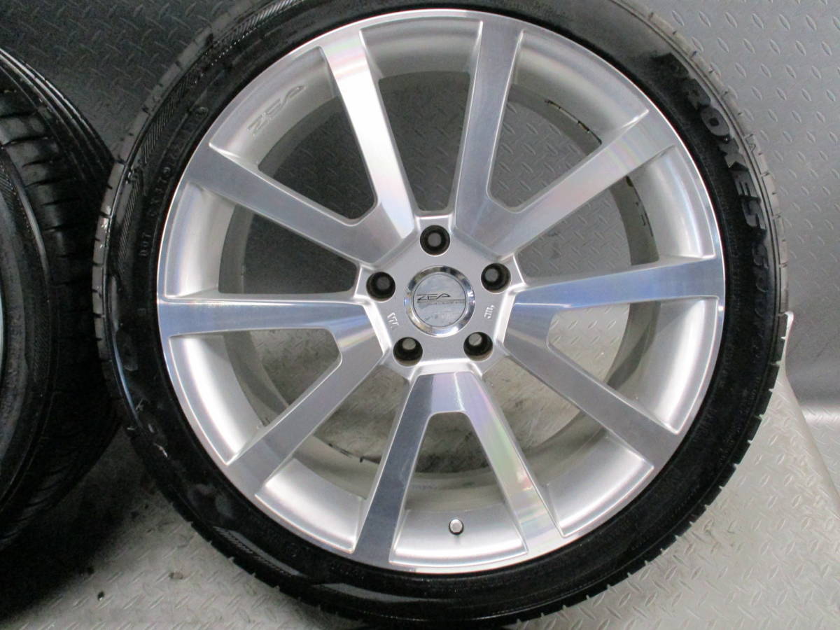R76☆ Weds ウェッズ ZEA タイヤ・ホイール4本セット 245/40R19 