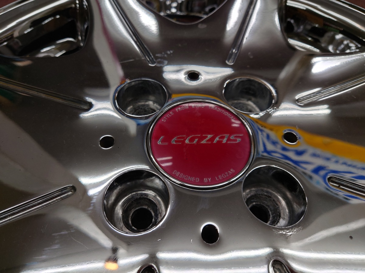 LEGZASレグザス ⁄ D800 ☆5.5J×16+48 PCD100-4穴☆4