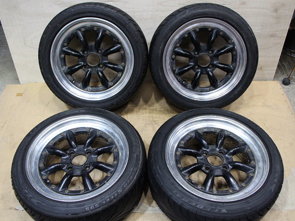 A473 深リム 希少 SSR ワタナベ RS-8 17X7J+38 8J+38 PCD114.3
