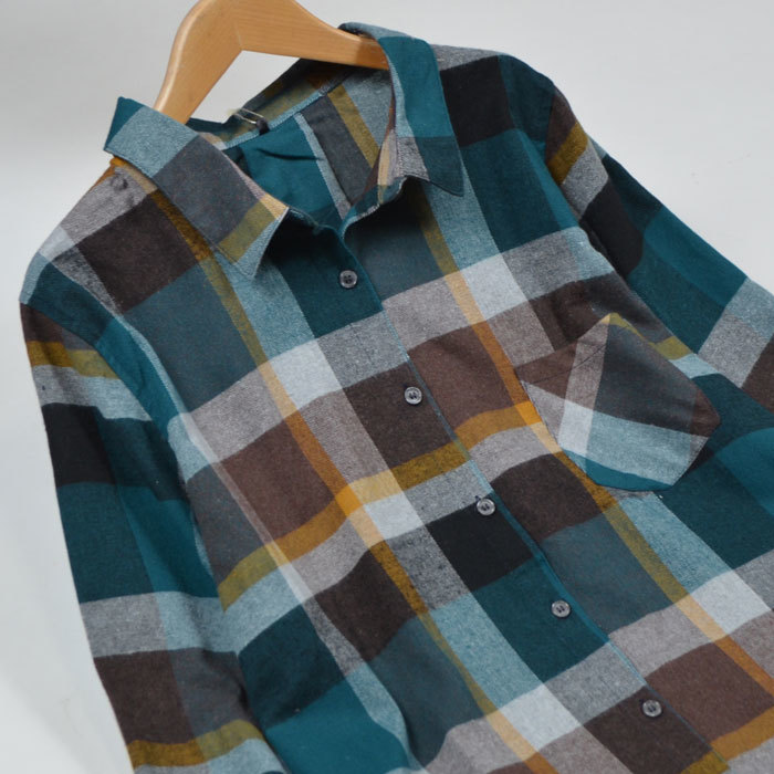 3l 茶緑系 大きいサイズ レディース シャツワンピース ロングワンピース チュニック チェック 長袖 春秋冬 コーデ 50代 15 Xlサイズ以上 売買されたオークション情報 Yahooの商品情報をアーカイブ公開 オークファン Aucfan Com