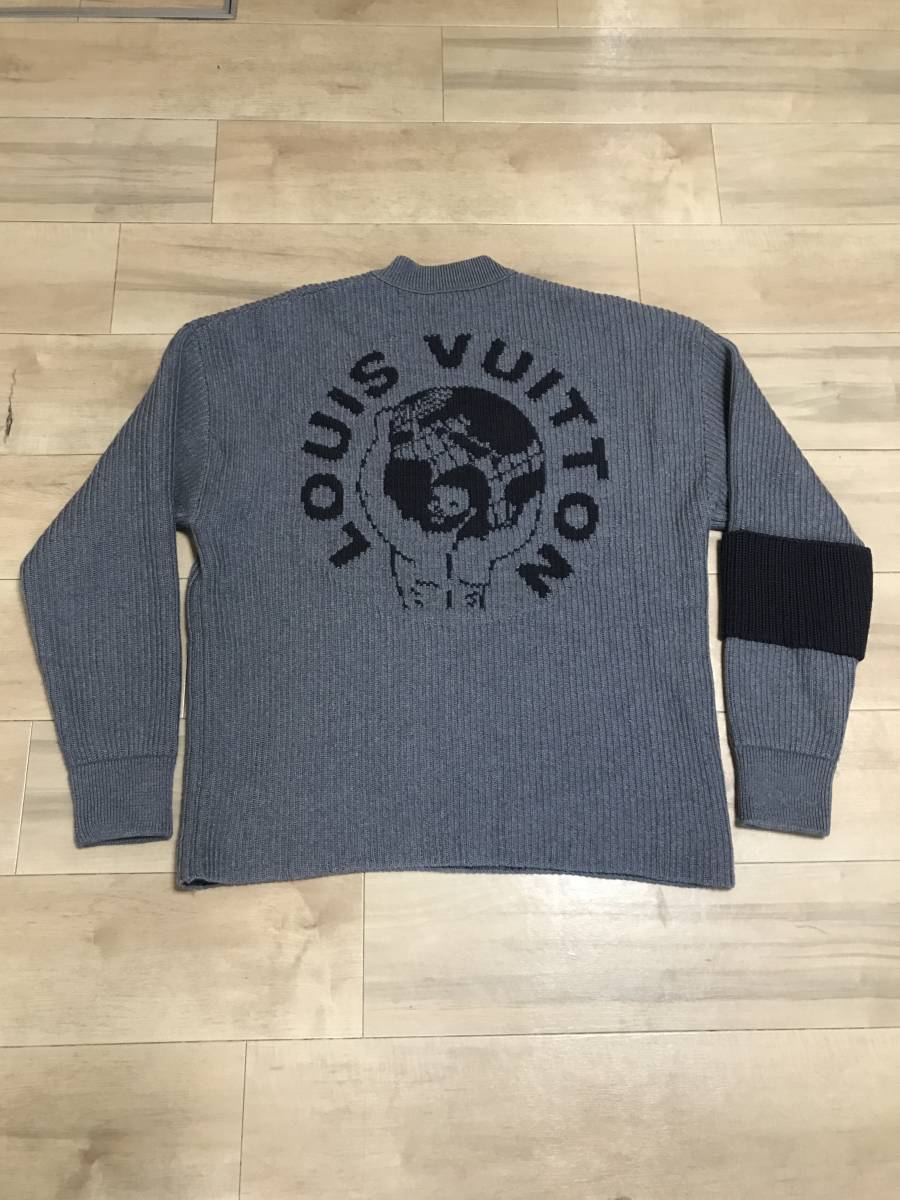 SALE Louis Vuitton グレー 極 サイズS Made in Italy セーター ニット(トップス)｜売買されたオークション情報、yahooの商品情報をアーカイブ公開 - オークファン 男性用