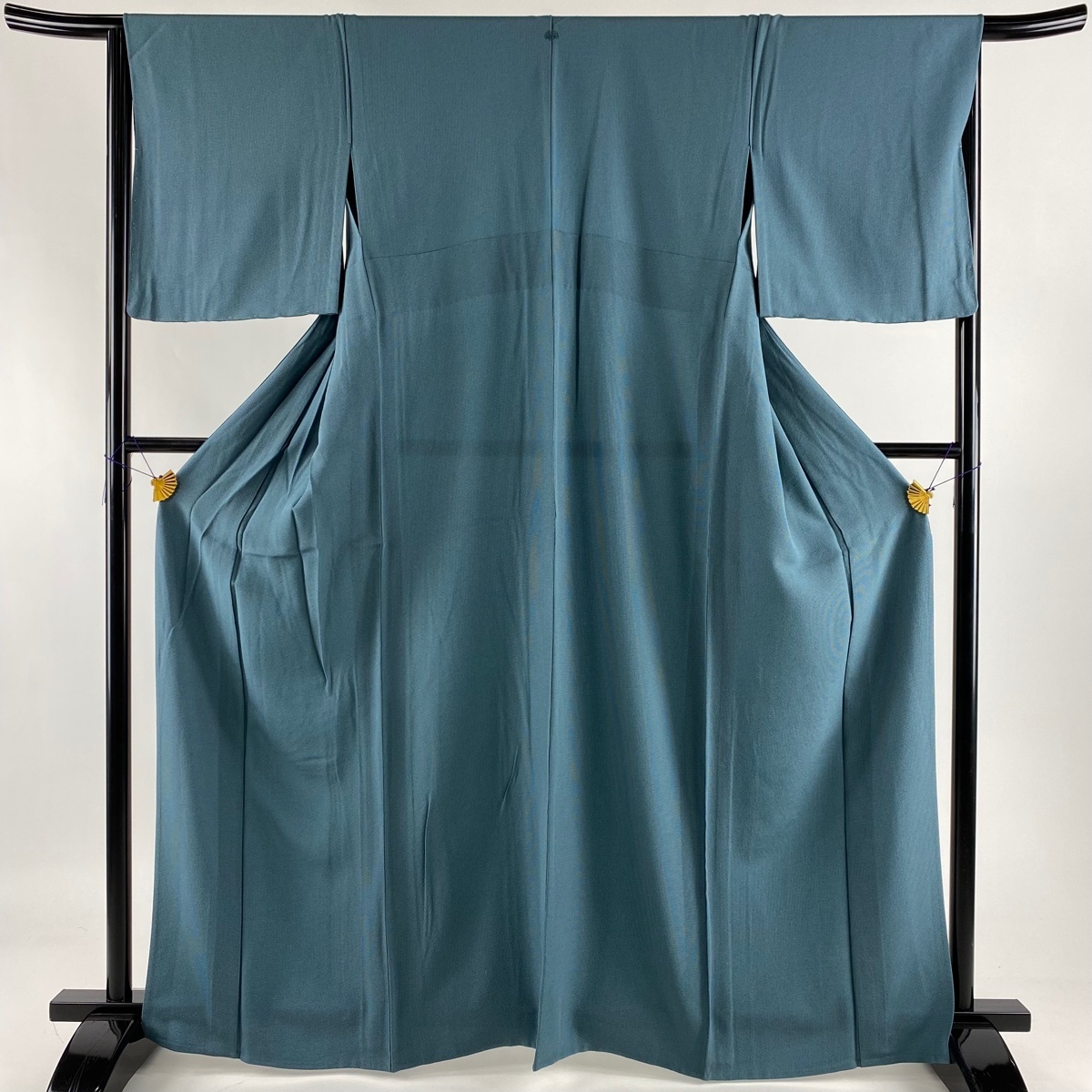最新作，本物保証 小紋 名品 一つ紋 格子 青緑 単衣 身丈167cm 裄丈65cm M 正絹(仕立て上がり)｜売買されたオークション情報、yahooの商品情報をアーカイブ公開 - オークファン 仕立て上がり