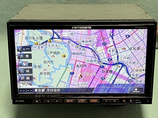 カロッツェリア HDDサイバーナビ AVIC-ZH9900 4X4地デジ 動作OK