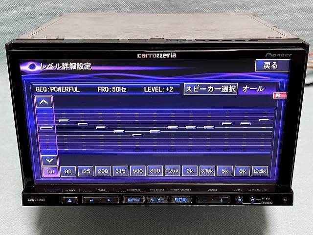 カロッツェリア HDDサイバーナビ AVIC-ZH9900 4X4地デジ 動作OK