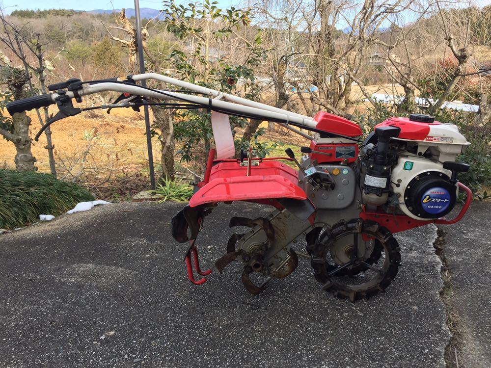ヤンマー 管理機 耕耘機 RK35G 畝間 - 管理機 ミニ耕うん機・管理機
