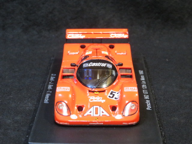 Miniature Spark Porsche 962 GTI #53, 12e Aux 24 Heures Du Mans 1992, échelle 1/43 (neuve)