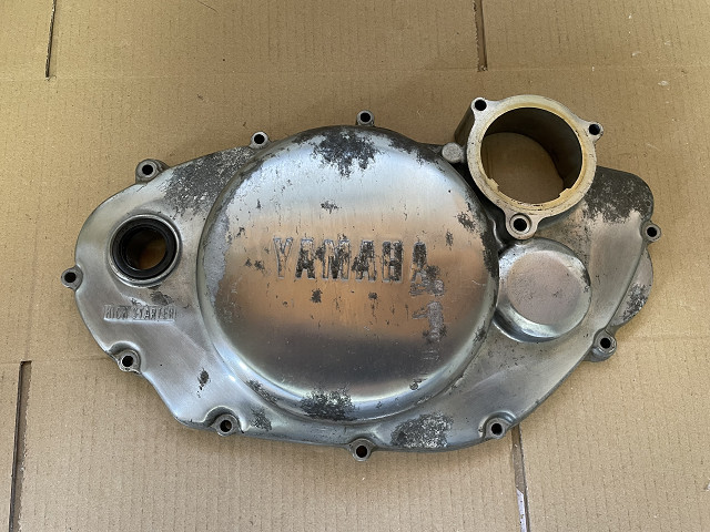 SR400/SR500 純正 クラッチカバー エンジンカバー オイルフィルター 
