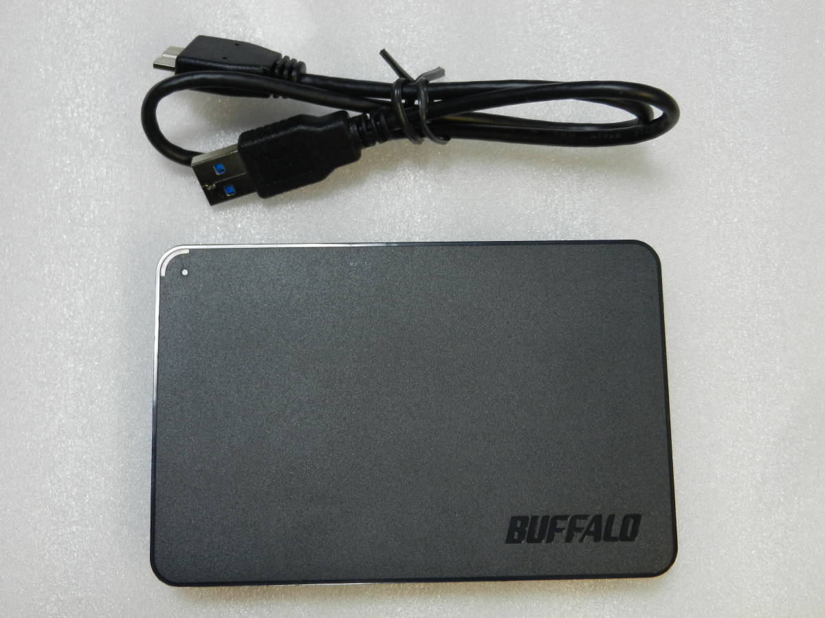 使用12時間のBUFFALO ポータブルHDD HD-PCFS2.0U3-BBA 2TB 売ります 