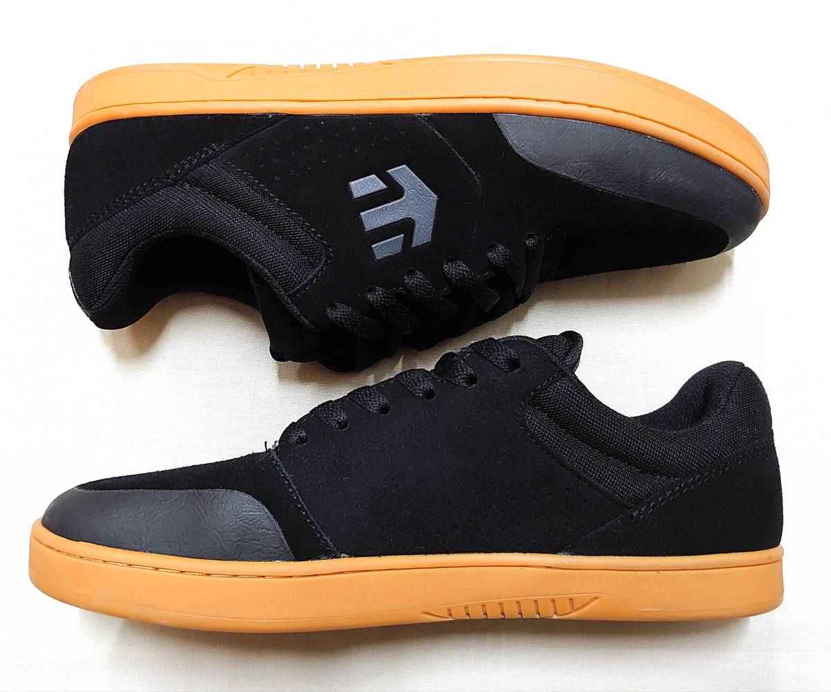 etnies スエードスニーカー 黒/オレンジ