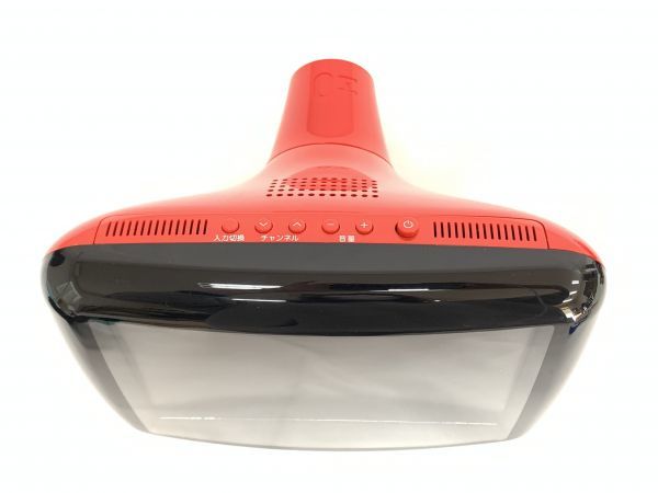 プラスマイナスゼロ ±0 8インチ液晶TV レッド