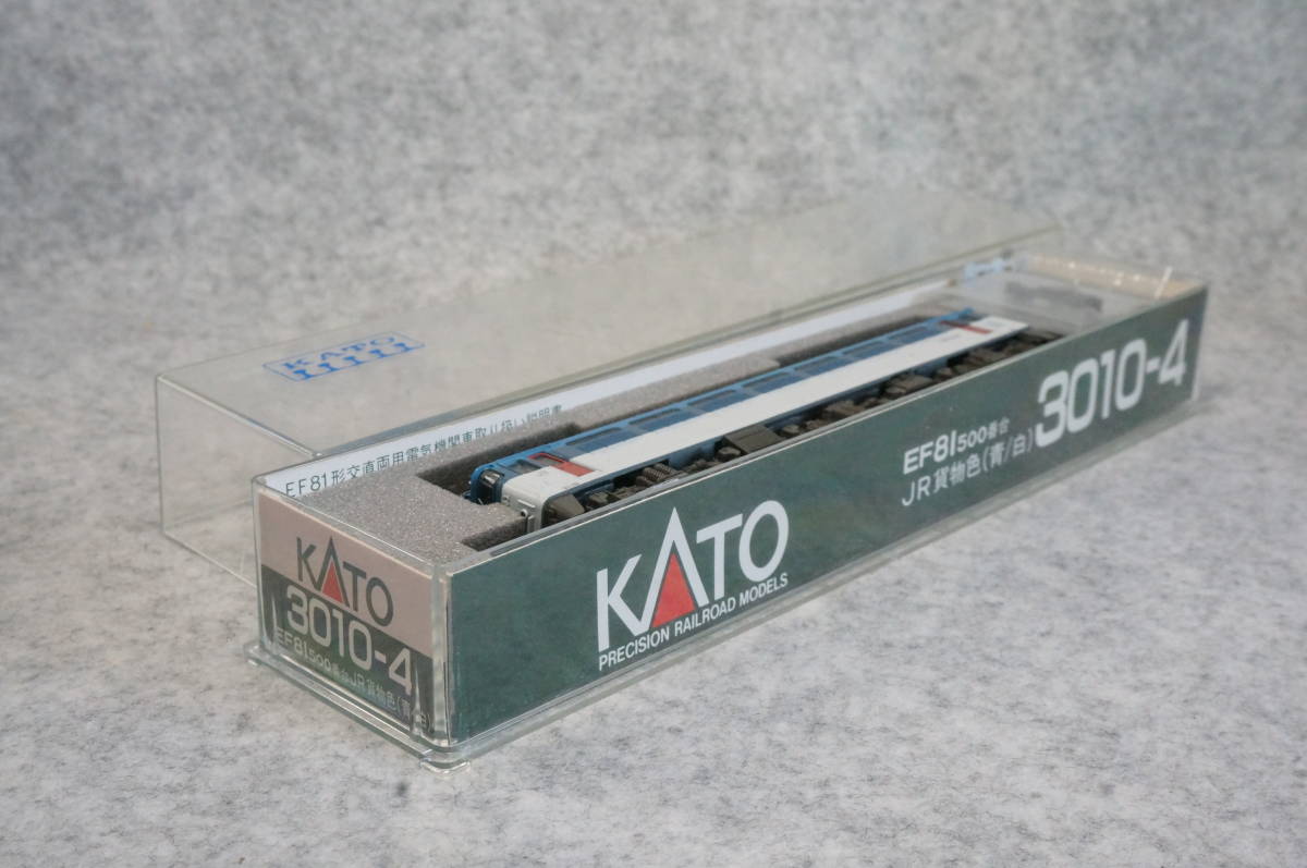 KATO EF81 500番台 JR貨物色(青⁄白) | Nゲージ 3010-4 カトー