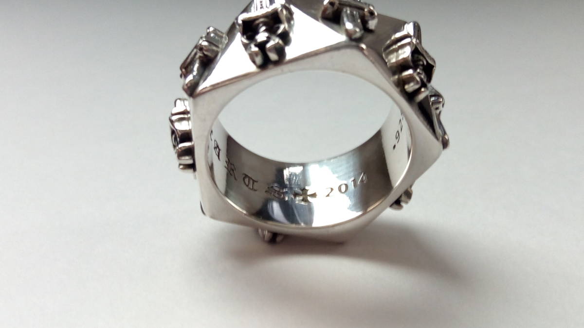 CHROME HEARTS ダガーペンタゴンリング 指輪 クロムハーツ シルバー925
