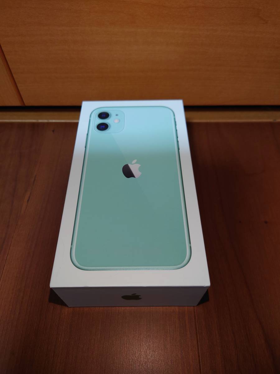 Apple iPhone11 グリーン 128GB MWM62J/A A2221 国内版SIMフリー 新品 