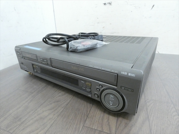 録再OK⁄AVコード付属☆SONY⁄ソニー☆Hi8⁄VHS 録再OK⁄AVコード付属 W