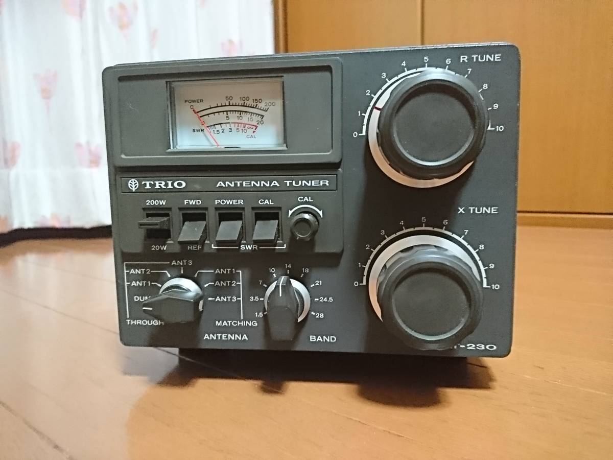 最新作，セール KENWOOD TRIO AT-230 アンテナチューナー TS-830 TS