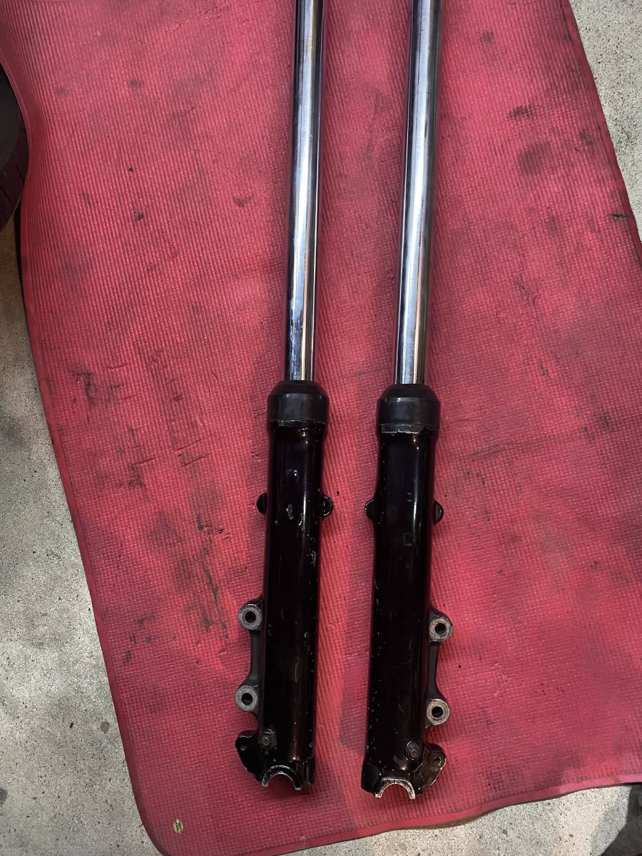 Z1 フロントフォーク Z2 36パイ - KZ系 MK2 Z1R純正フロントフォーク36