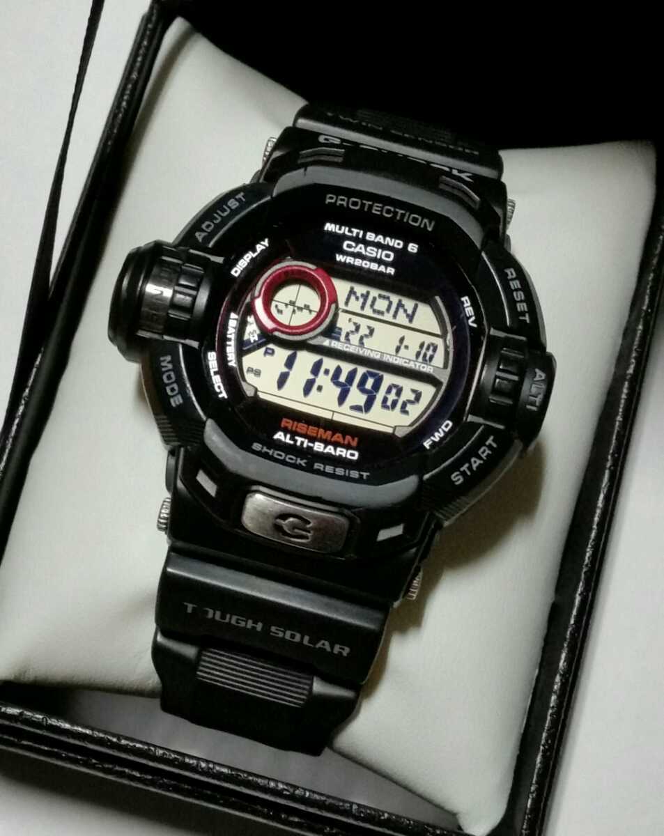 即決!絶版レア☆G-SHOCK【RISEMAN】GW-9200J-1JF☆国内モデル 3145☆二 