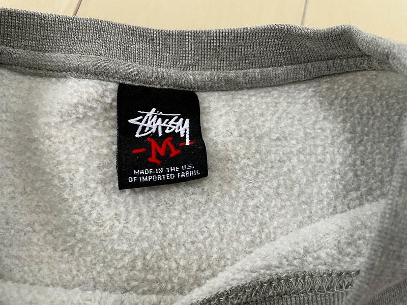 格安売り切りにて 激レア USA STUSSY ステューシー スウェット M 格安売り切りにて 激レア USA STUSSY ステューシー スウェット M