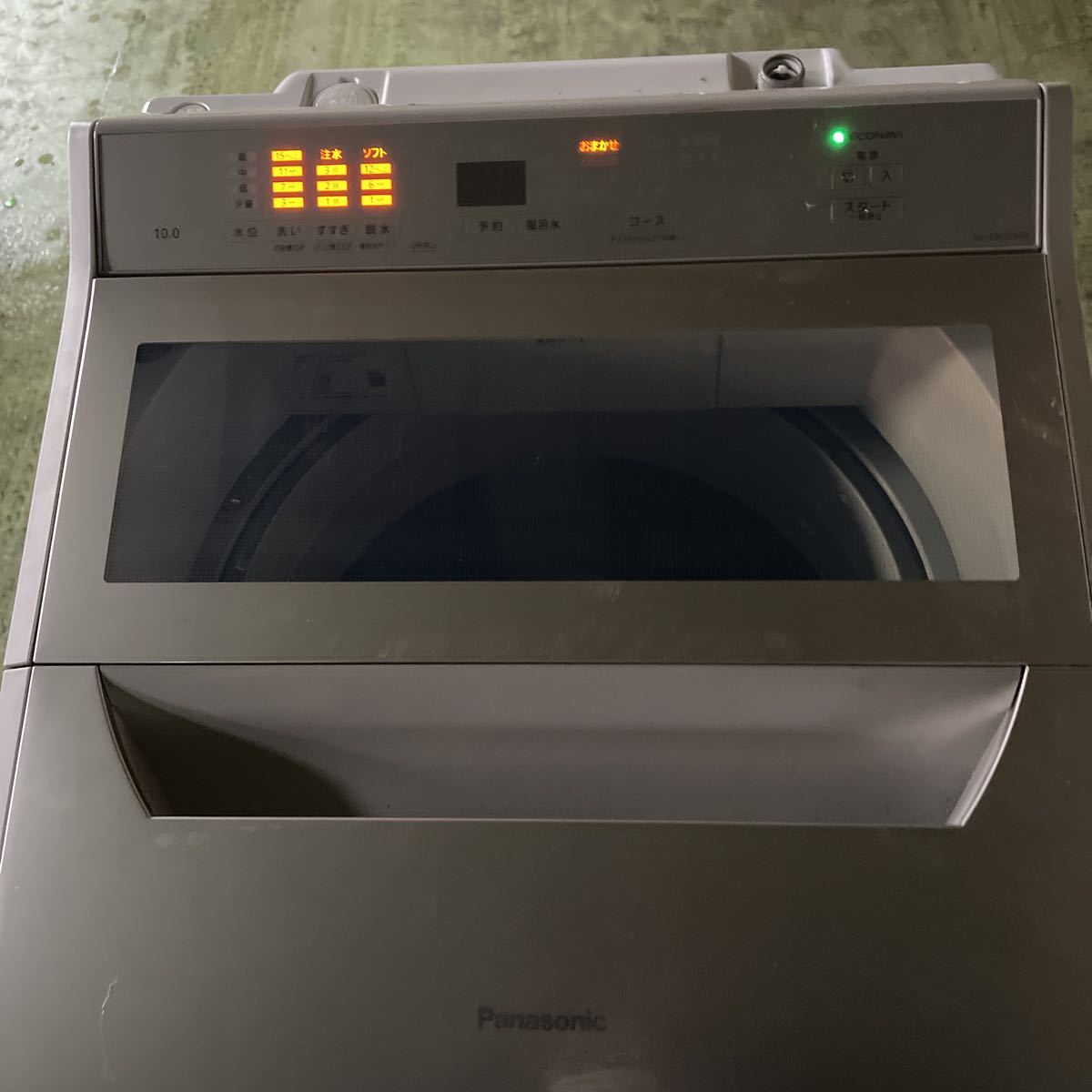 パナソニック 全自動洗濯機 シャンパン NA-FA100H9-W - NA-FA100H9-N