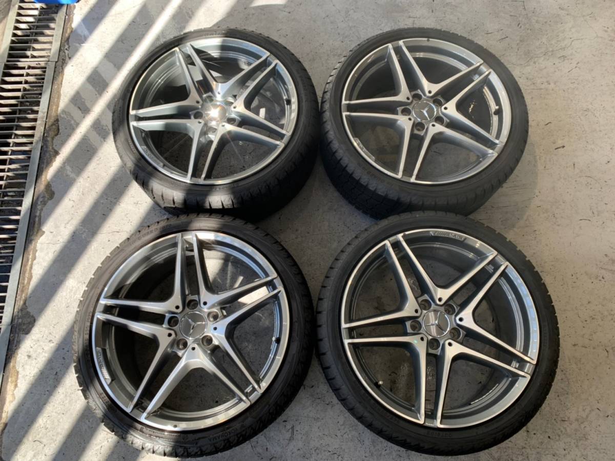 中古 スタッドレス タイヤホイール 4本セット メルセデス ベンツ