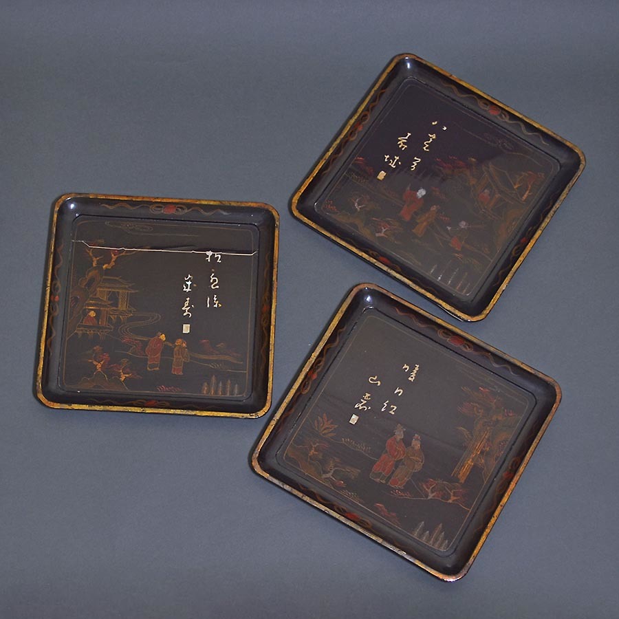 楼閣人物螺鈿八角壺 展示会資料集 首里城公園 文化遺産オンライン ‐ 首