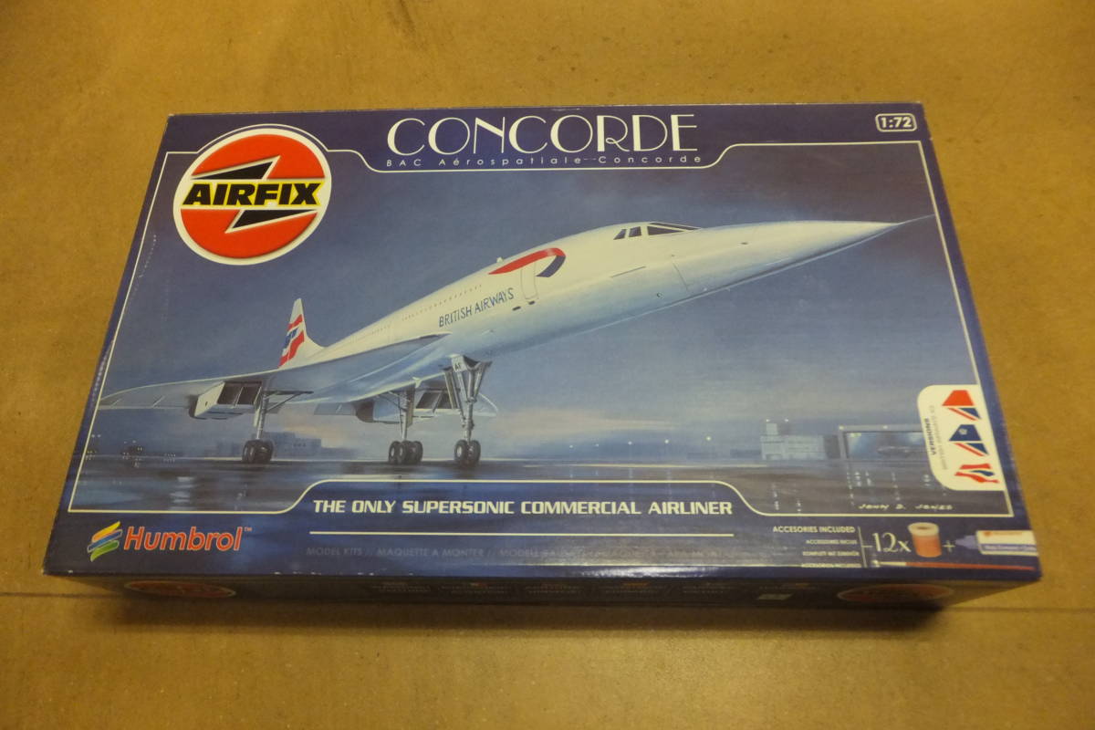 3 エアフィックス1／72コンコルド同梱不可 宅急便のみです