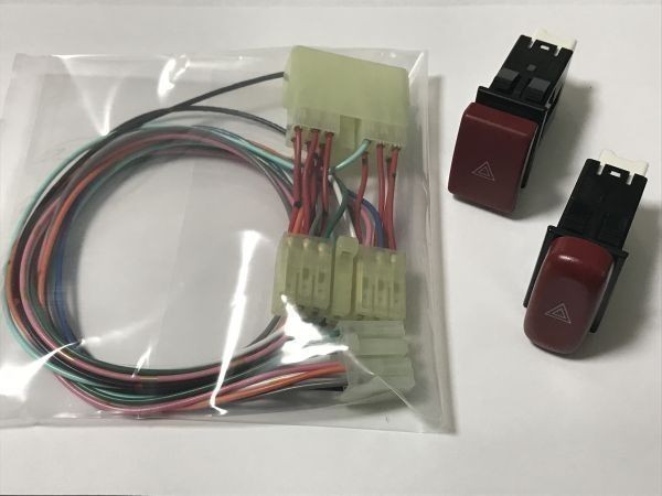 ジムニー JA11 : ハザード 日本製 純正スイッチ37430-76G00付き