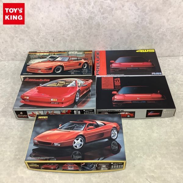 低価，正規品 1円 フジミ 1/24 Honda プレリュード 2.0Si フェラーリ 348ts 他(その他)｜売買されたオークション情報、yahooの商品情報をアーカイブ公開 - オークファン その他