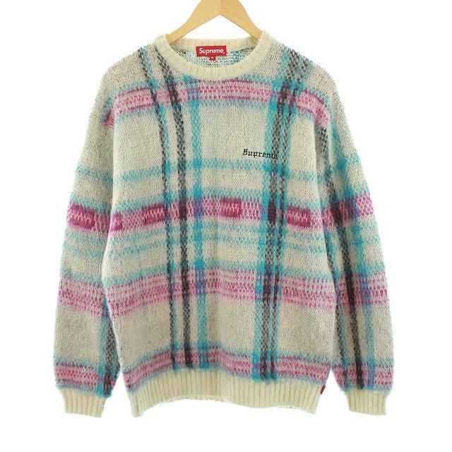 Supreme Brushed 20AW | Mohair Cardigan Plaid コレクションの 