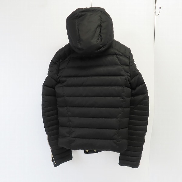 ☆BALMAIN/バルマン 14AW バイカーダウンジャケット ブラック 