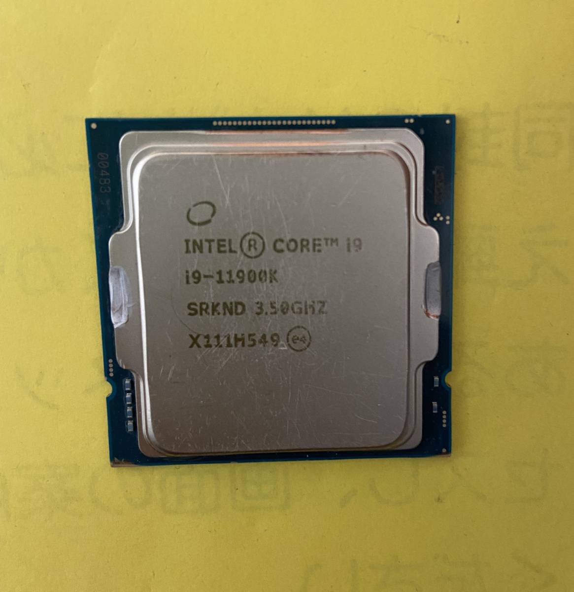 Core Intel CPU 11900k boxの通販 価格.com 中古分解品 Intel Core I9