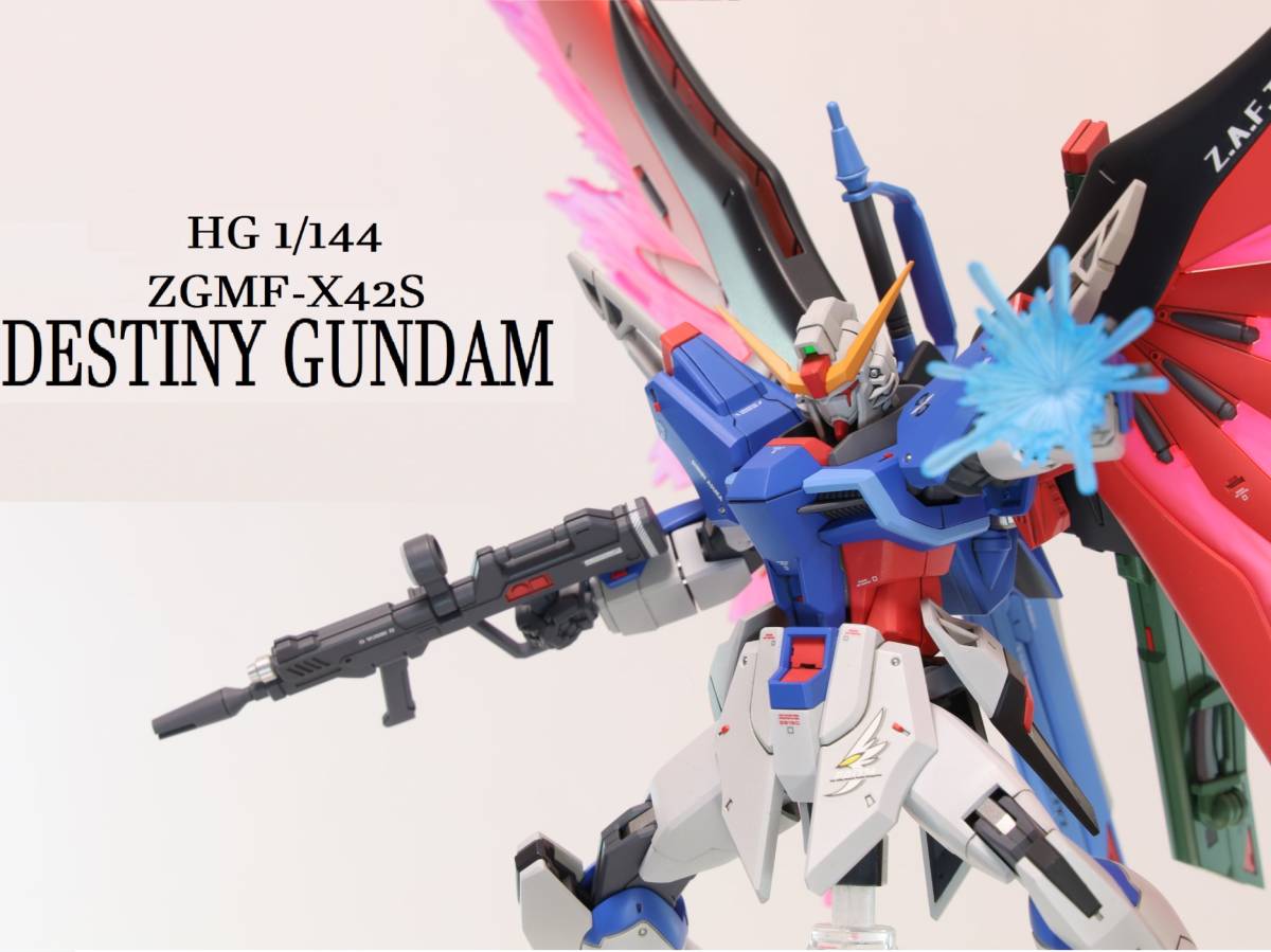 HGUC デスティニーガンダム 全塗装完成品(完成品)｜売買された 