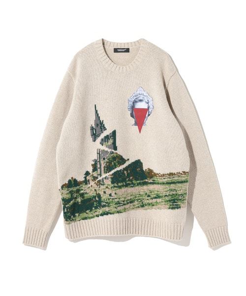 JONIO愛用 アンダーカバー 21AW パッチコラージュニット サイズ2 The 