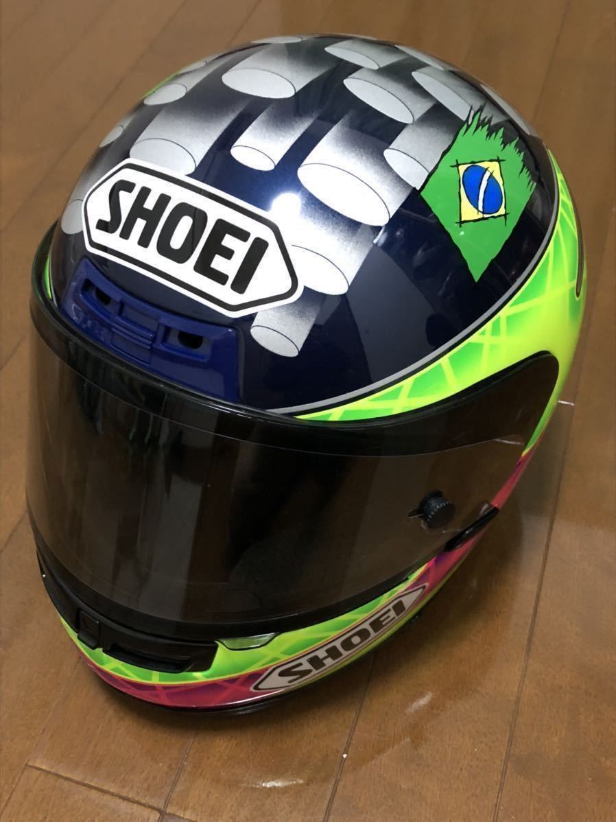 貴重 SHOEI ヘルメット アレックスバロス レプリカ Mサイズ アレク 