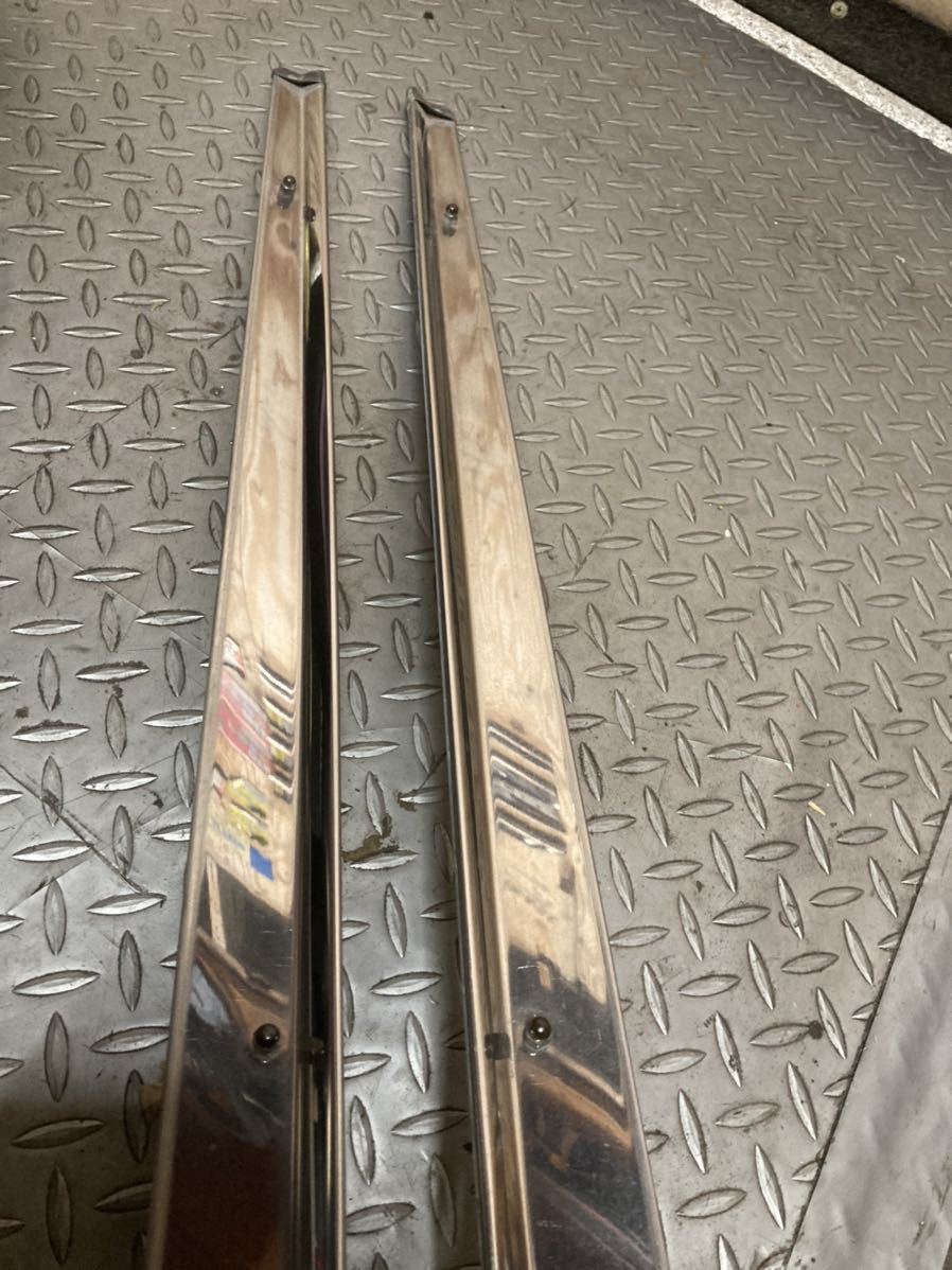 希少 前期GX71 マークⅡ サイド ドア バイザー 左右 セット 金具付 