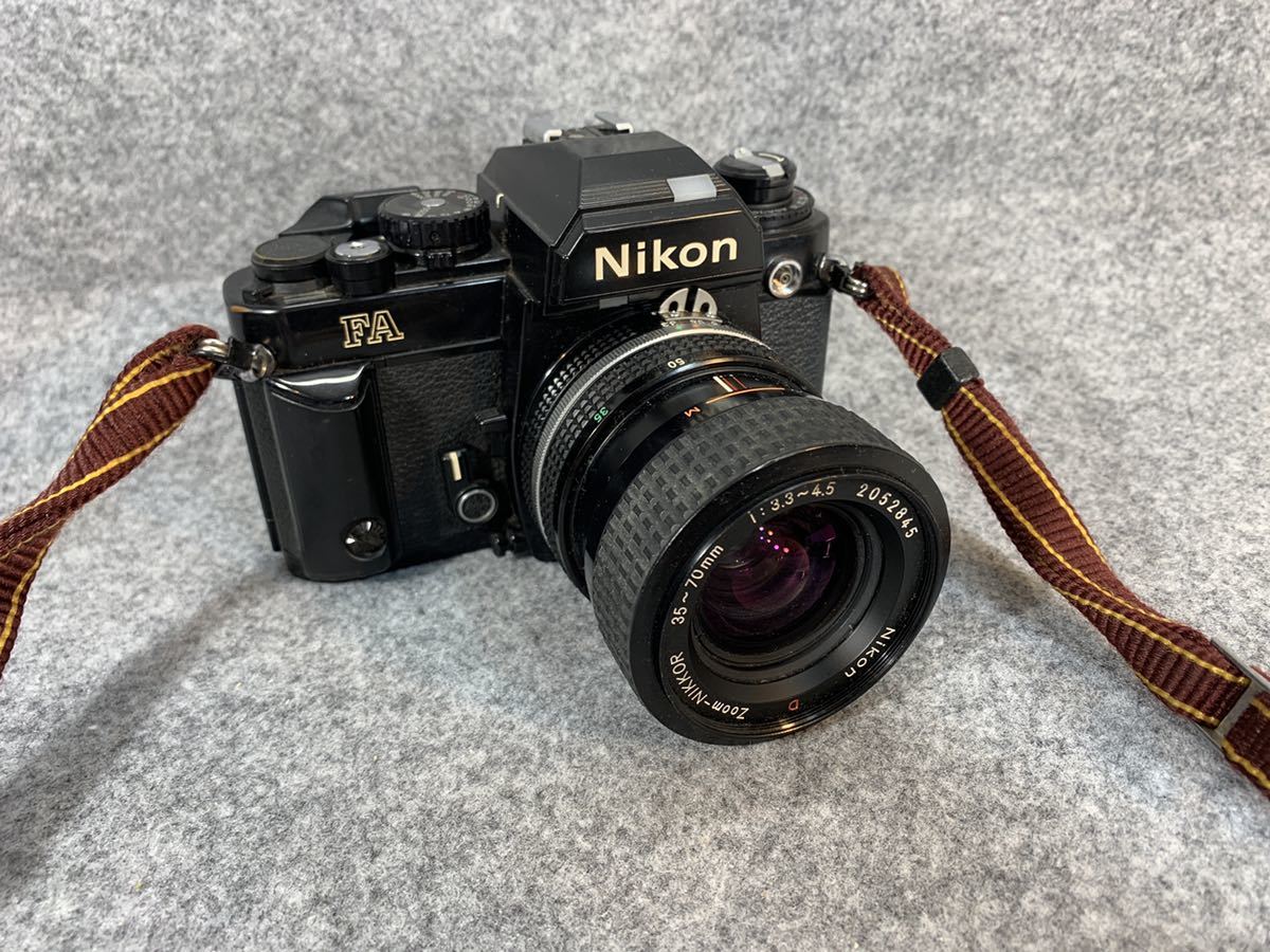 NIKON FA フィルムカメラ ニコン 35-70mm レンズ 【公式通販】