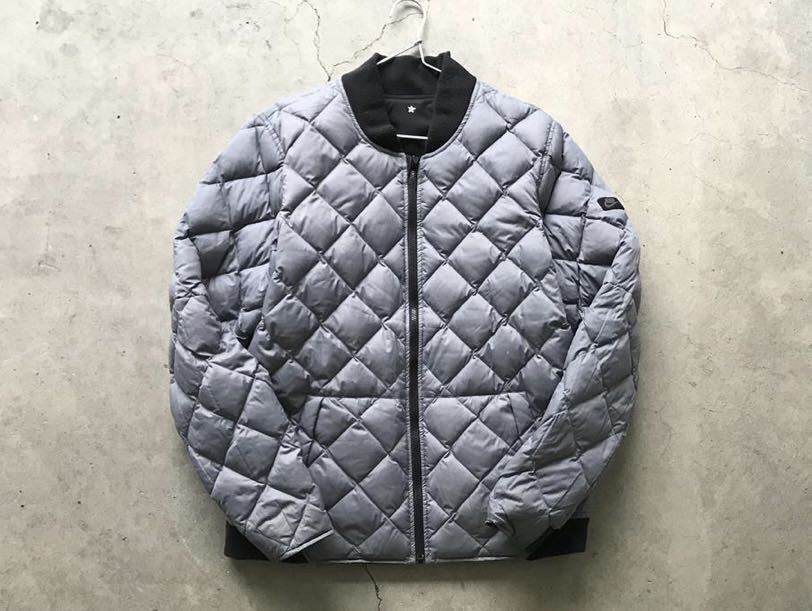 ナイキ L リバーシブル MA-1型 ダウンジャケット ブルゾン NIKE  