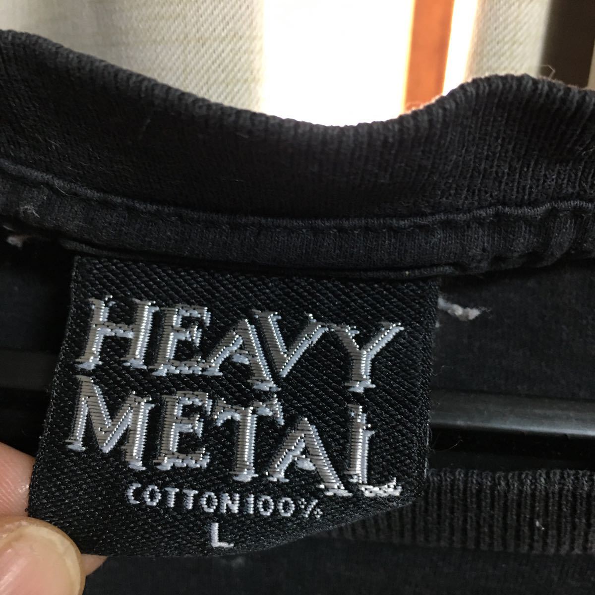 ヘビーメタル Tシャツ HEAVY METAL 半袖カットソー メタルガール Lサイズ ビンテージ 半袖Tシャツ(イラスト、キャラクター ...