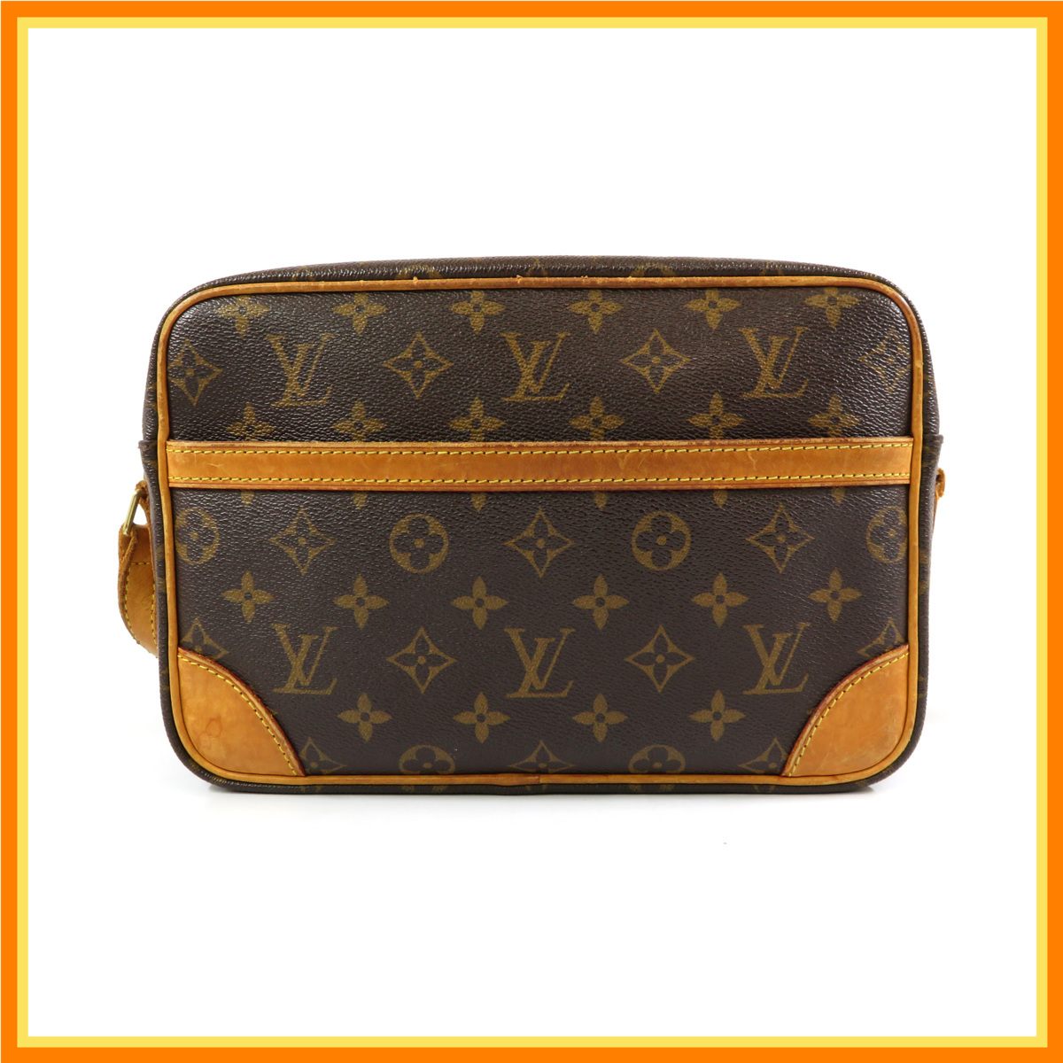 LOUIS トロカデロ27 モノグラム VUITTON ルイヴィトン ショルダー 