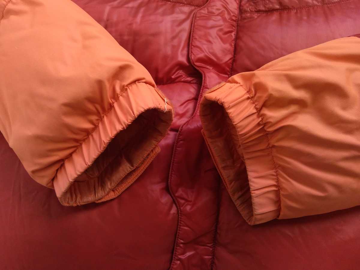 04FW 名作 肉厚極暖 patagonia 800fill ダウンパーカー レッド