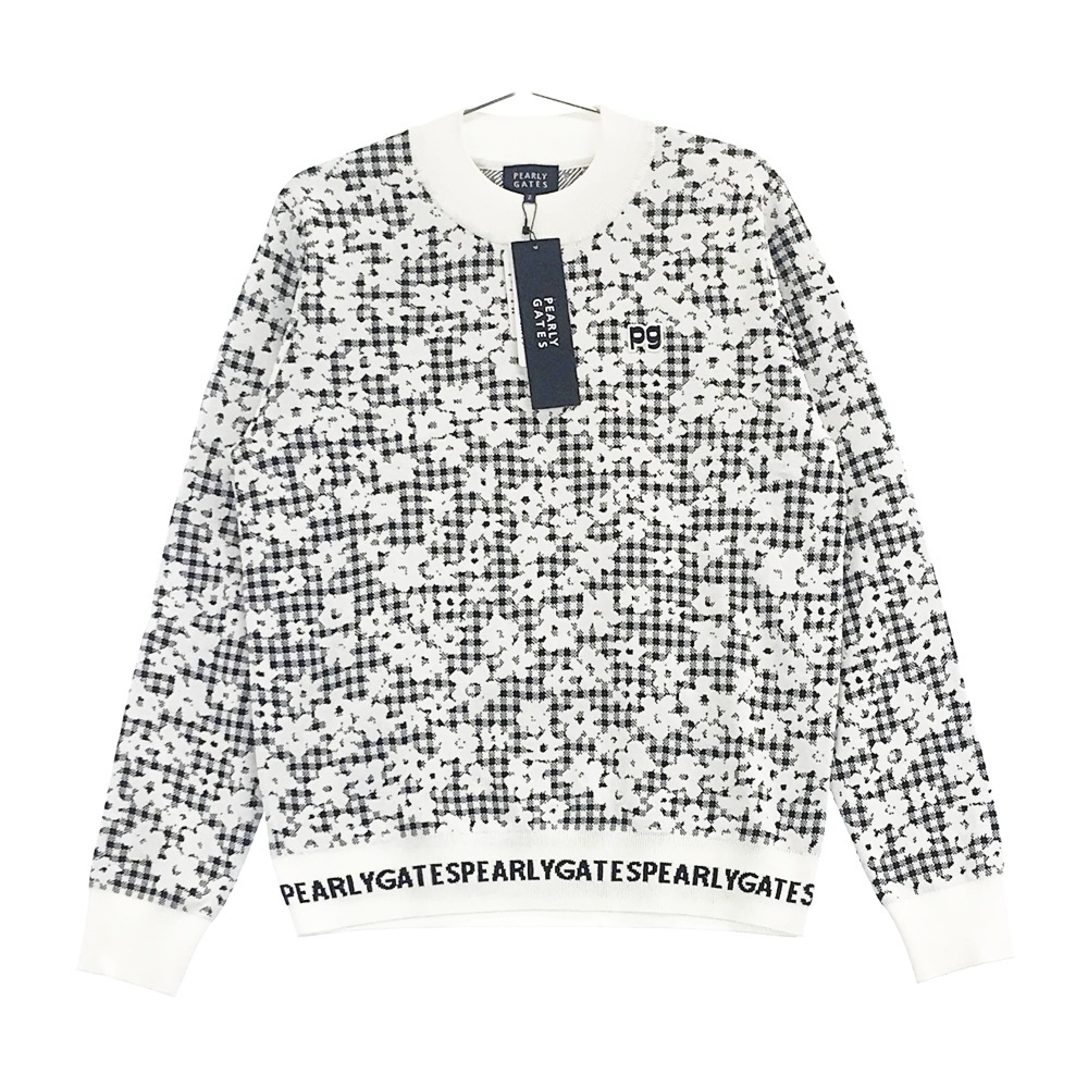 新品】PEARLY GATES パーリーゲイツ 2021年 ニットセーター 花柄