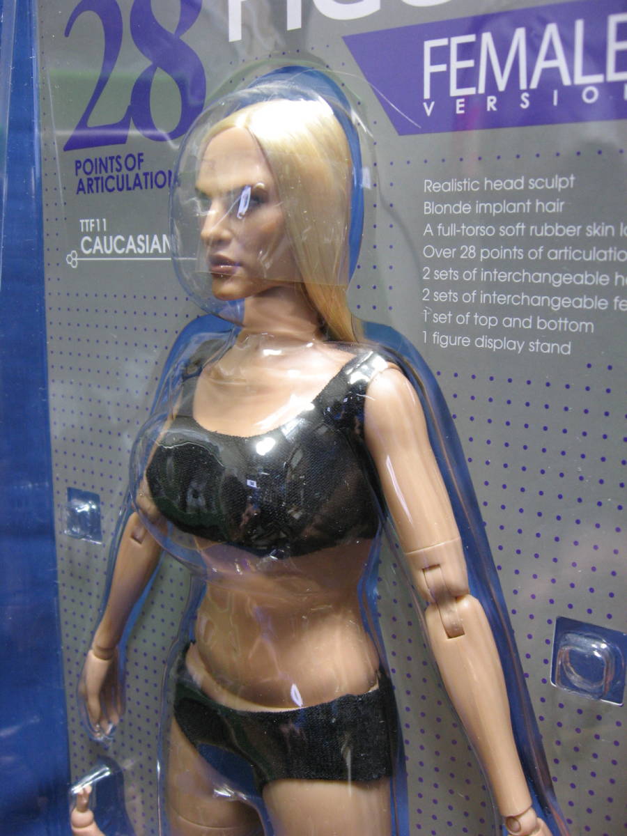 Hot toys 1/6 女性素体 - ホットトイズ・トゥルータイプ] 1⁄6スケール